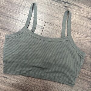 Alo Yoga | Ribbed Cropped Whisper Tank